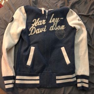 Harley Davidson varsity jacket